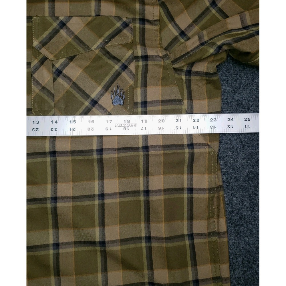 Duluth Trading Alaskan Hardgear PAIR Shirts Mens Large Tall Slim Fit Poly Wool - Picture 6 of 14